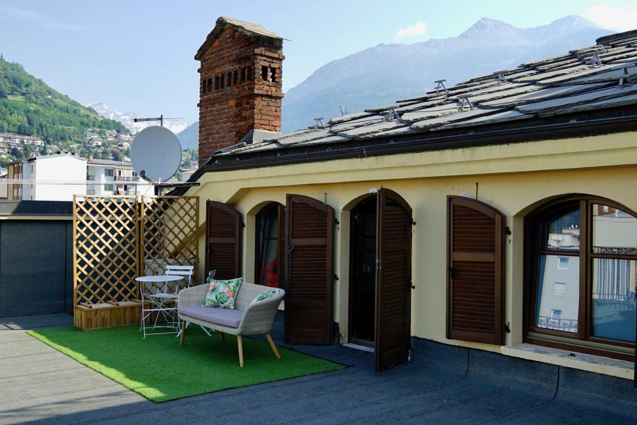 Mansarda Del Sole, Nel Cuore Di Aosta Exterior photo